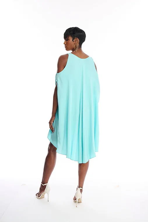 Angel Cold Shoulder Dress