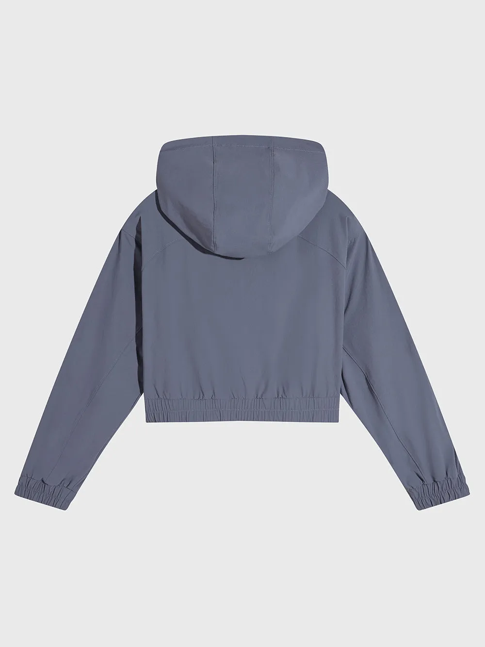 BARRY'S DUSTY BLUE 1/2 ZIP WINDBREAKER