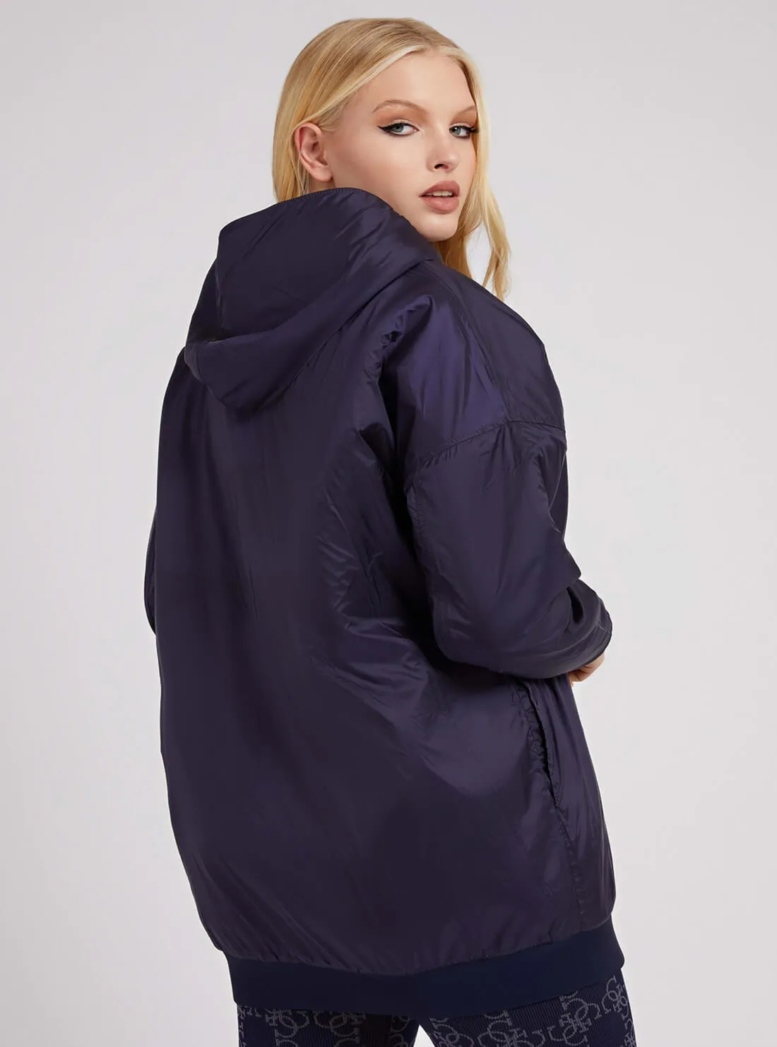 Blue Beverly Reversible Active Jacket