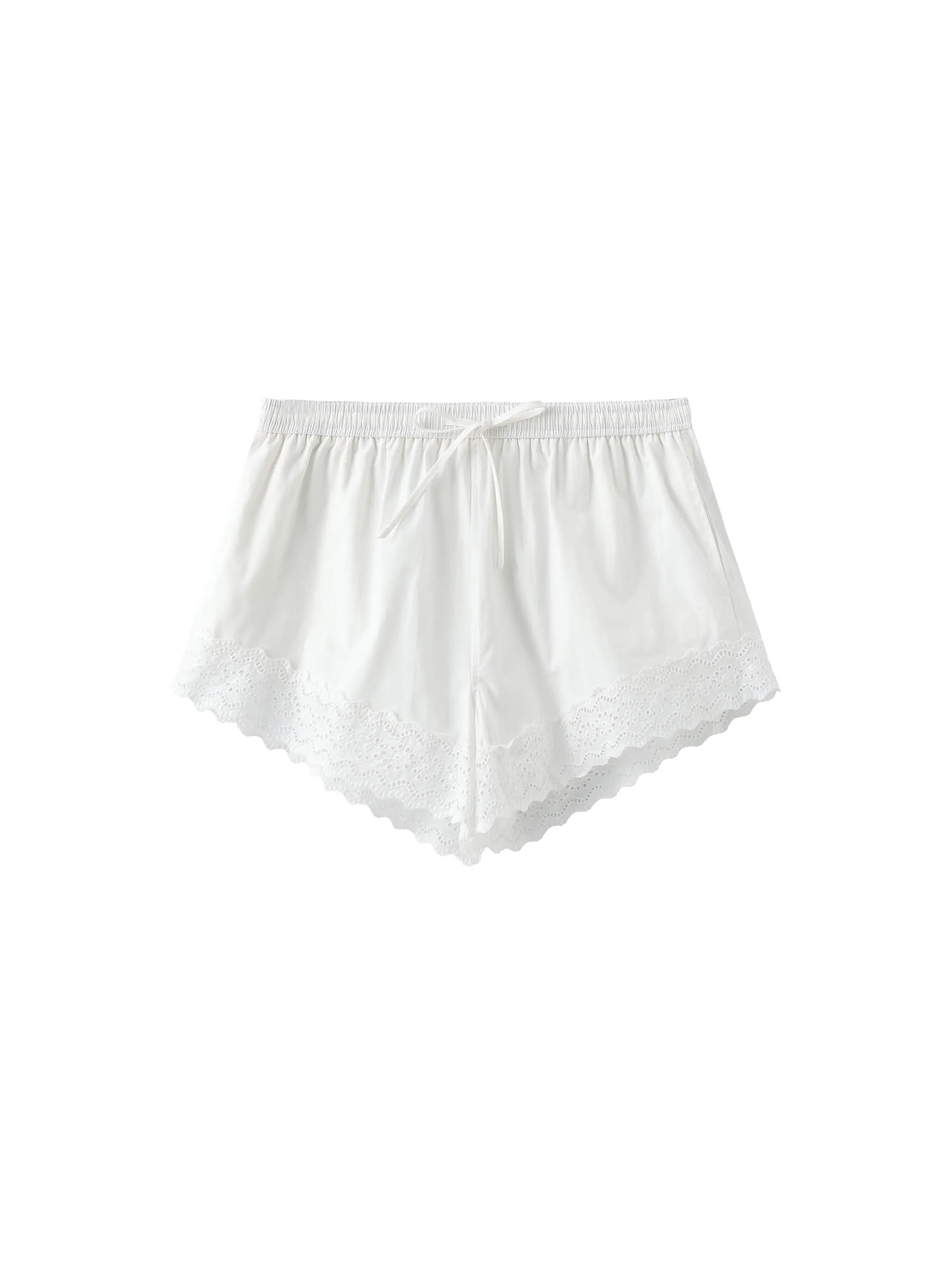 Casual Lace 100% Cotton Shorts