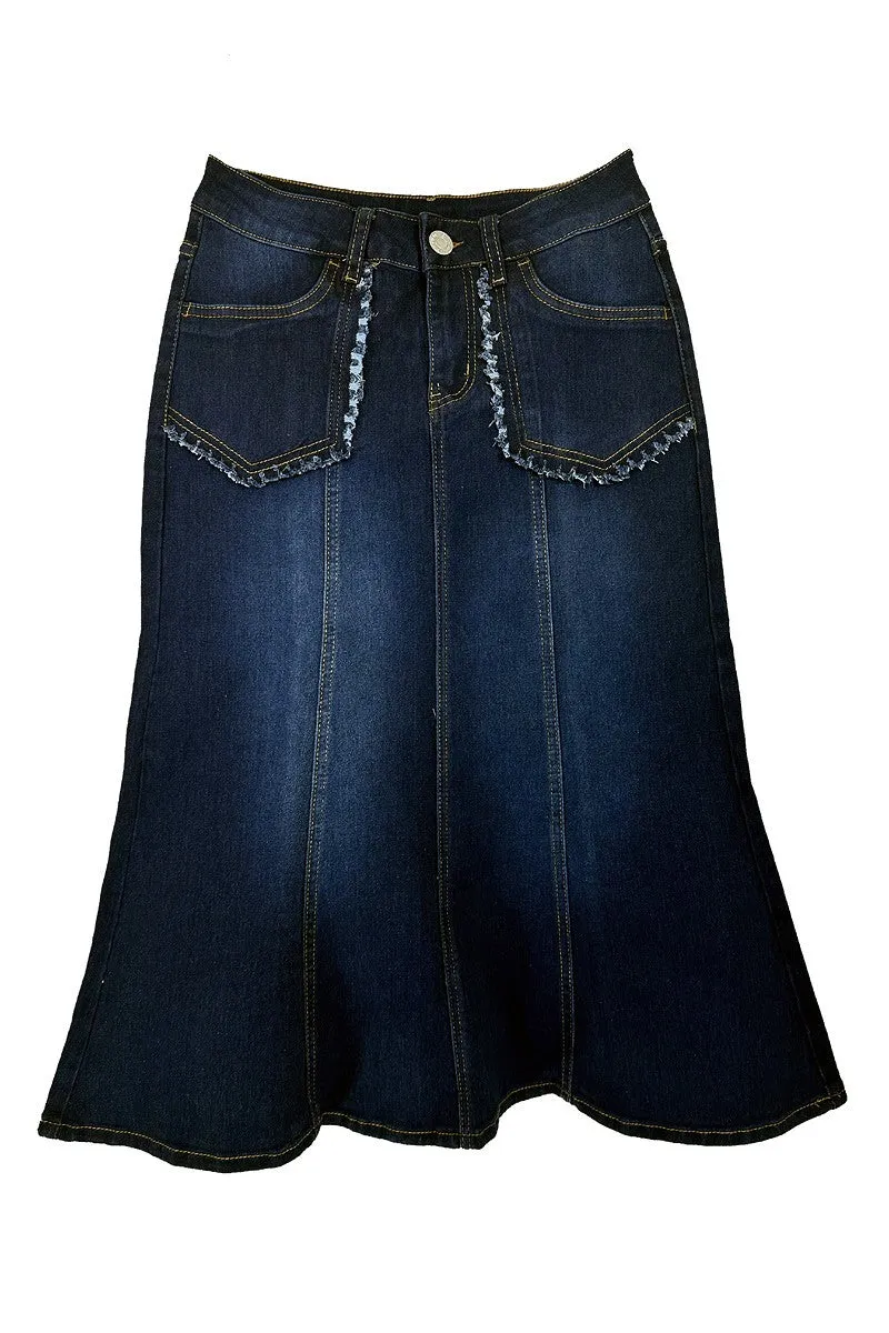 Chasity Denim Skirt