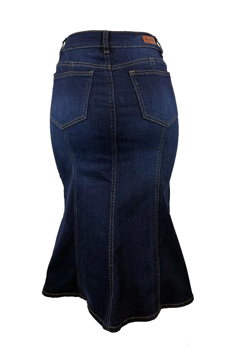 Chasity Denim Skirt