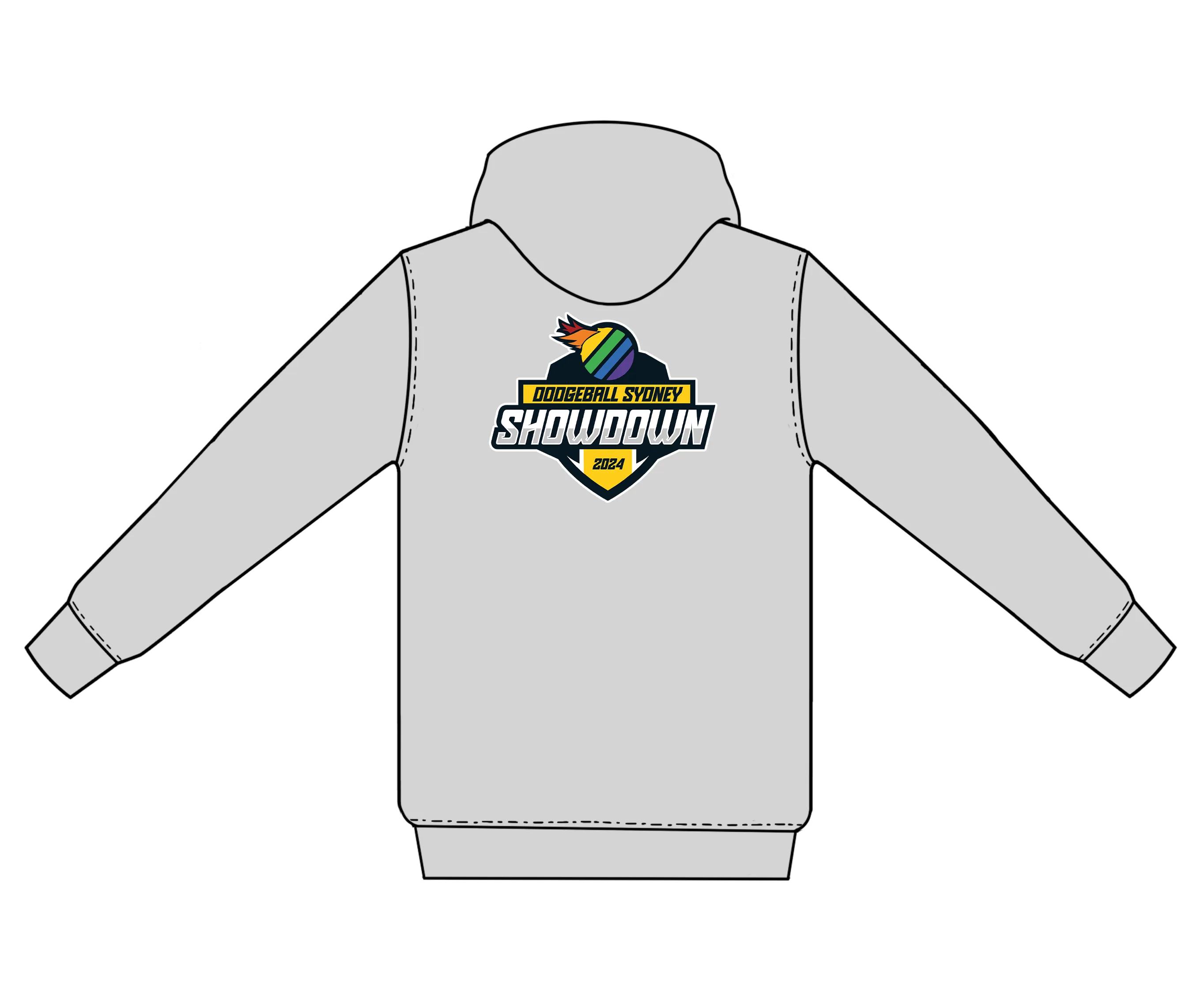 DBS Showdown 2024 Hoodie (Grey)