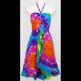 Diamond Tie-Dye Gigi Dress