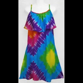 Diamond Tie-Dye Moon Dress