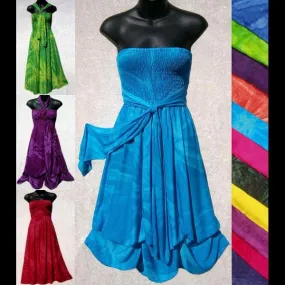 Fizzy Ribbon Sarong Dress