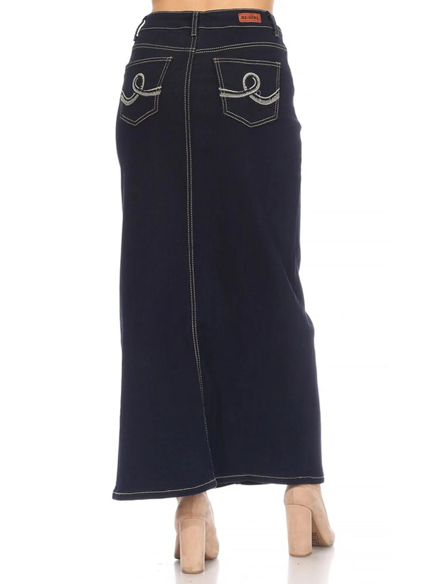 G-Gossip Apparel Denim Long Skirt