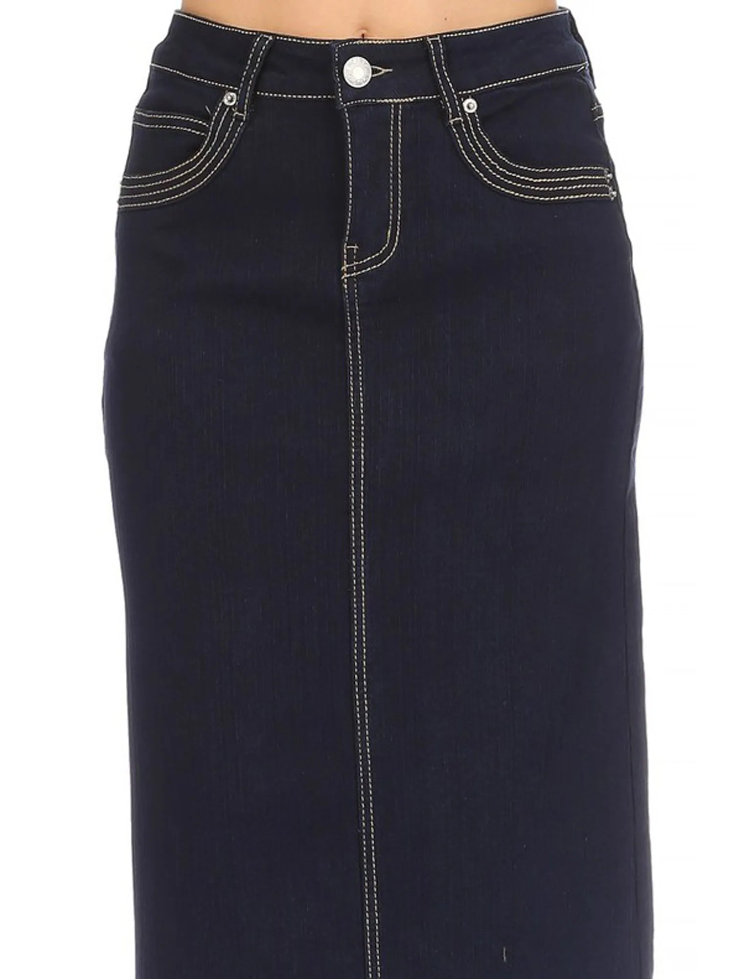 G-Gossip Apparel Denim Long Skirt