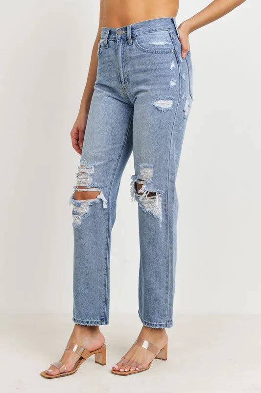 HIGH RISE DAD JEANS