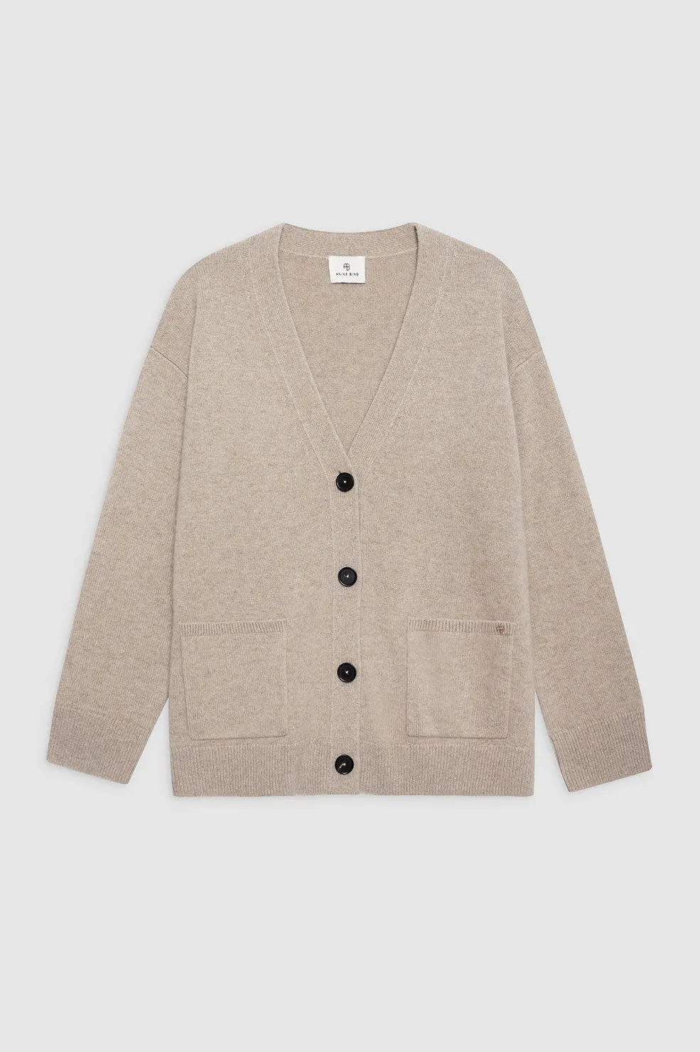 Jackson Cardigan - Brown Cashmere