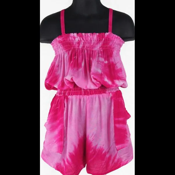 Joy's Tie-Dye Romper (Ages: 4, 6, 8)