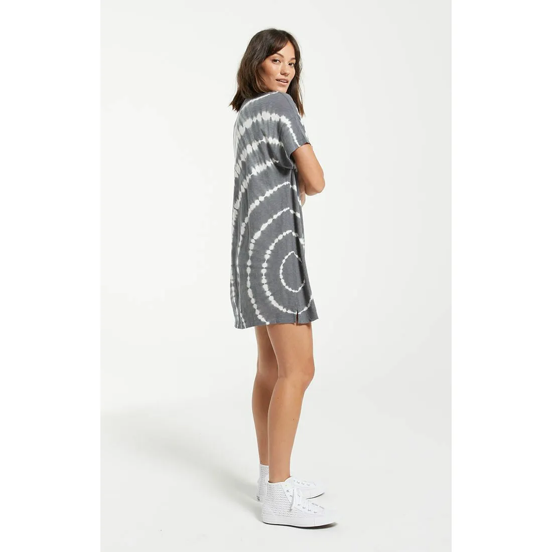 Launa Spiral Tie-Dye Dress