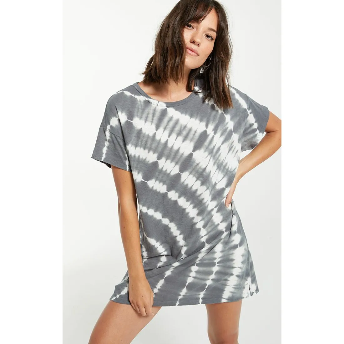 Launa Spiral Tie-Dye Dress