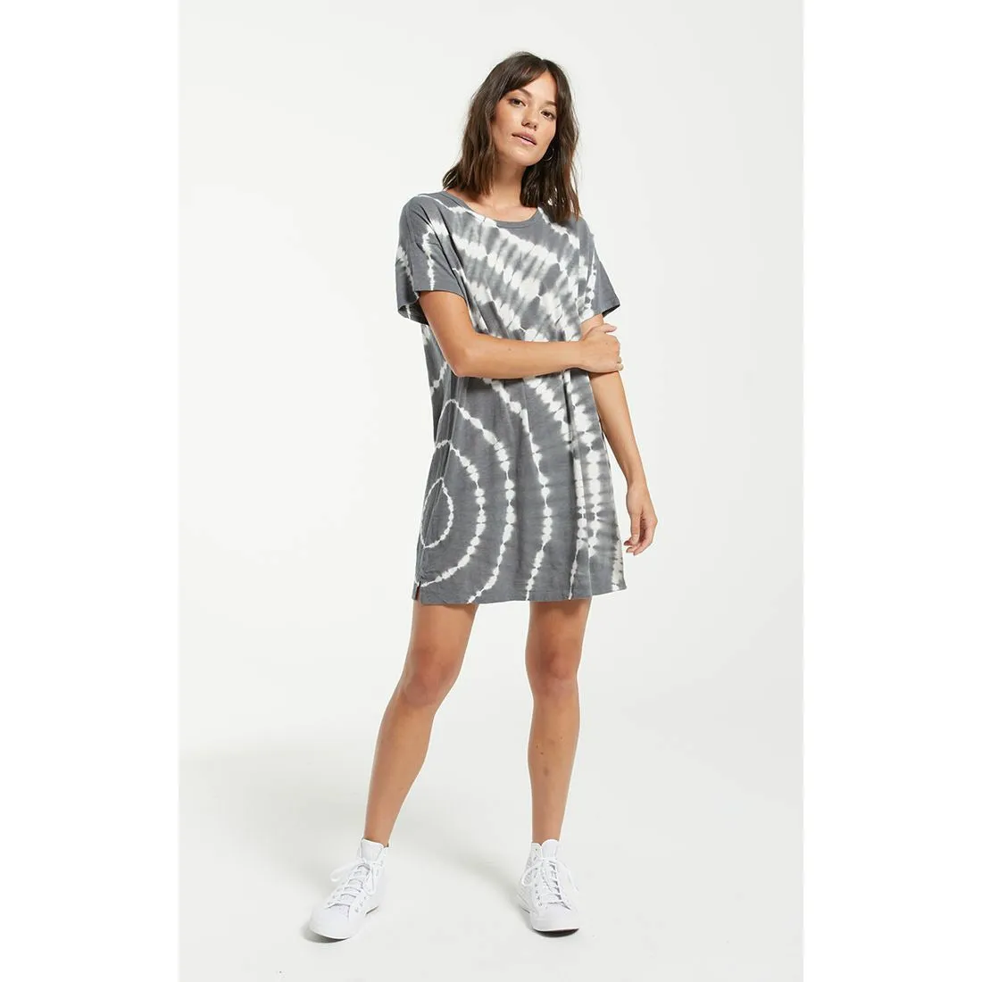 Launa Spiral Tie-Dye Dress