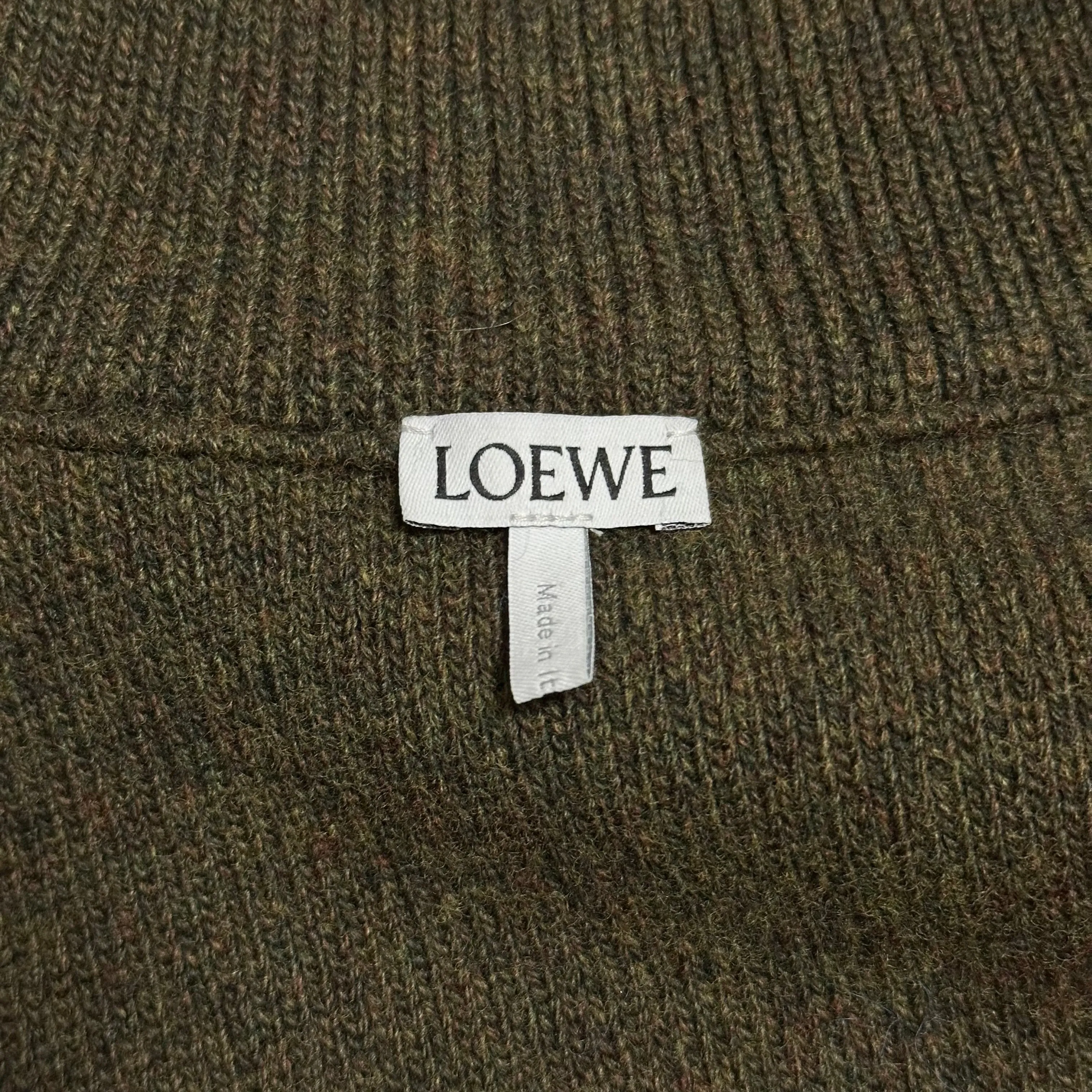 LOEWE Fall Winter 2023 Puzzle Fold Shearling Vest