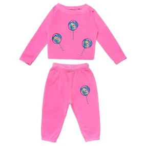 LOLLIPOP SWEATSHIRT AND SWEATPANTS SET