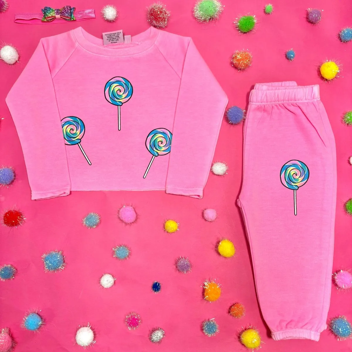 LOLLIPOP SWEATSHIRT AND SWEATPANTS SET