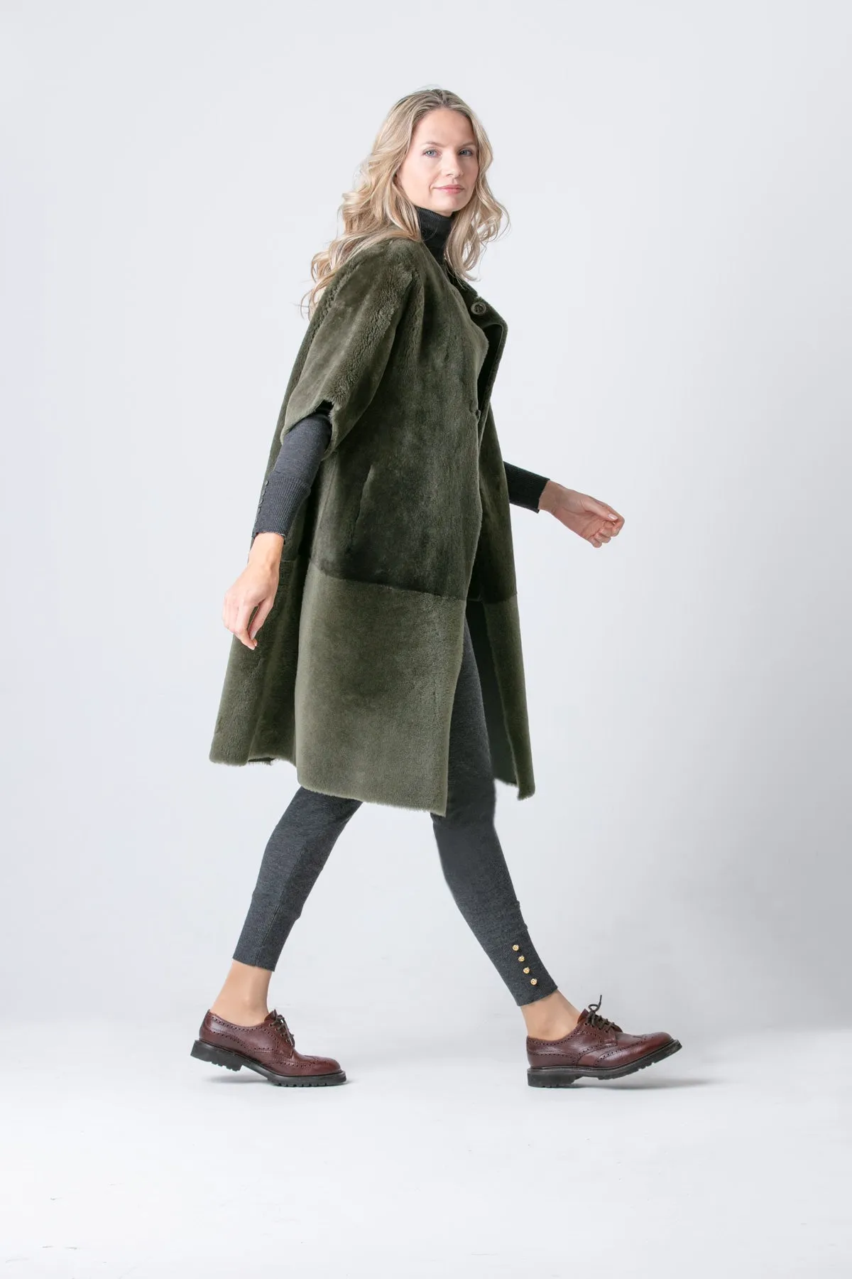 Louisa Shearling Coat