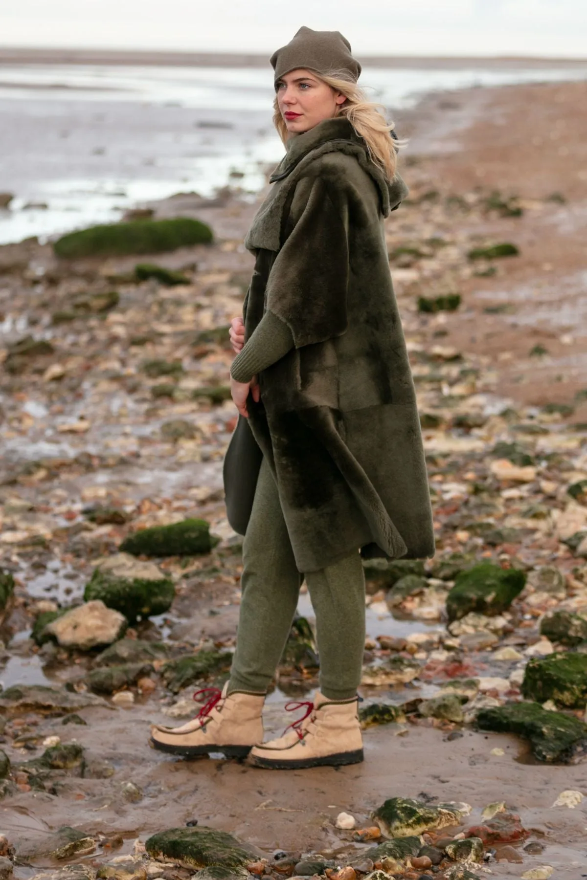 Louisa Shearling Coat