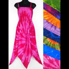 Nebula Tie-Dye Fairy Sarong Dress