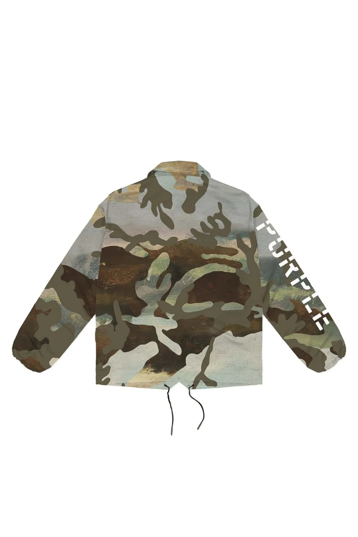 Purple Brand – Camo Reversible Snap front Jackets