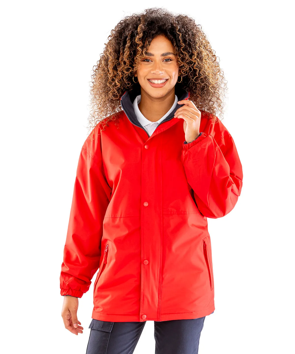 Red/Navy - Reversible StormDri 4000 jacket