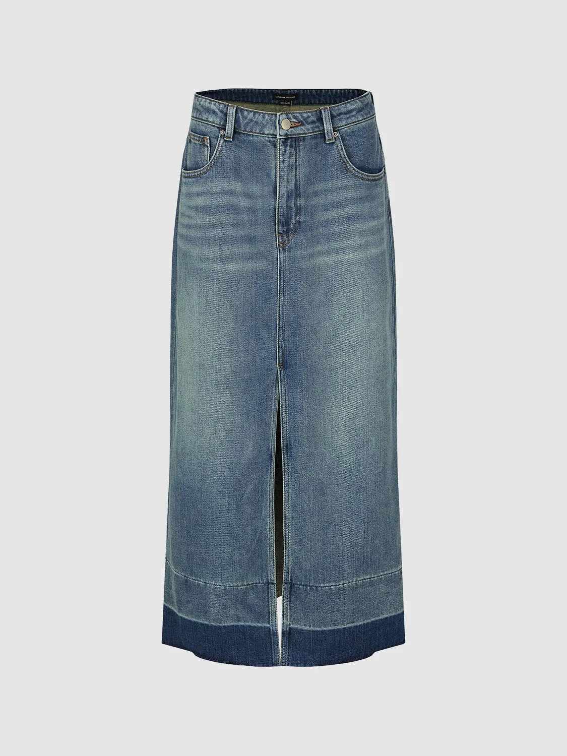 Regular Denim Skirts