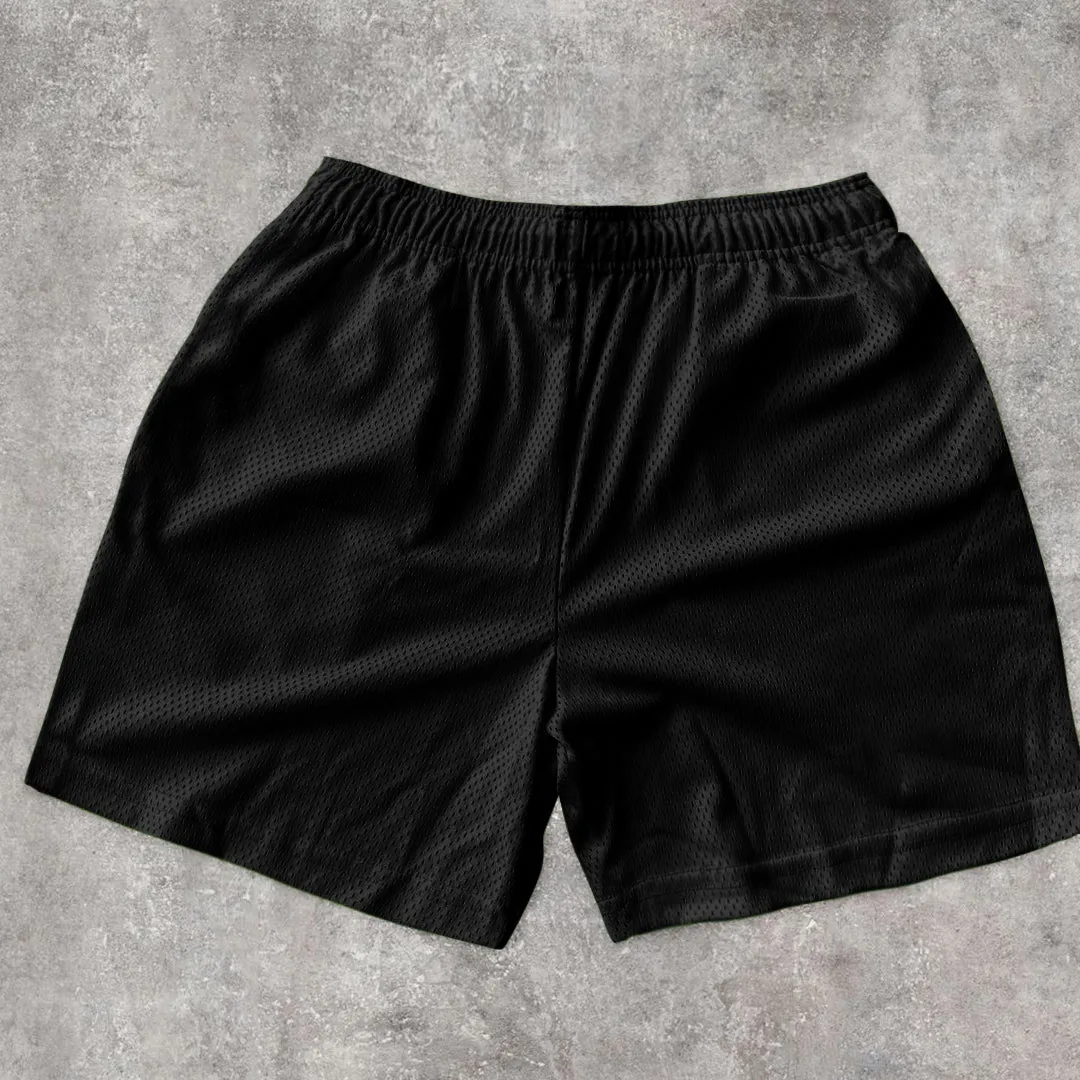 Retro Casual Hip Hop Mesh Shorts