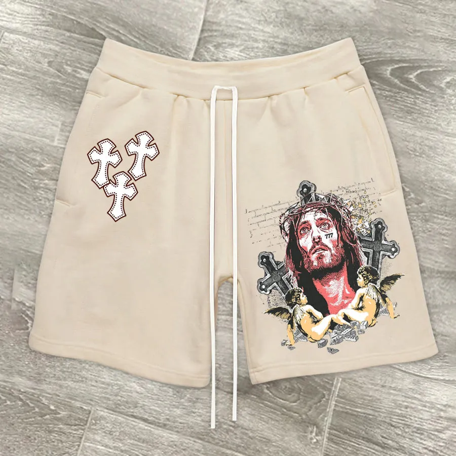 Retro Casual Street Sports Shorts