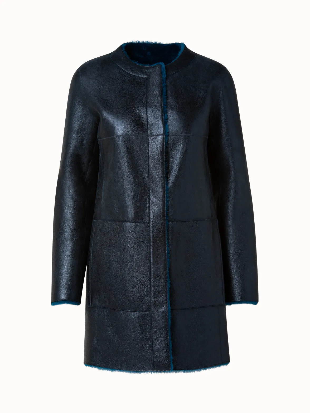 Reversible Lamb Shearling Coat