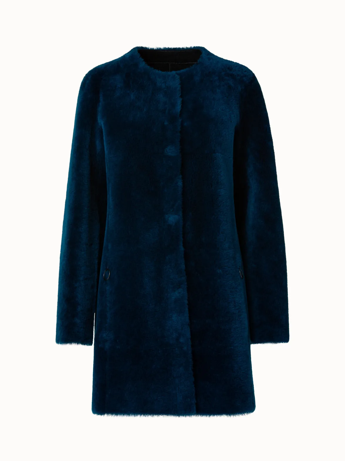 Reversible Lamb Shearling Coat