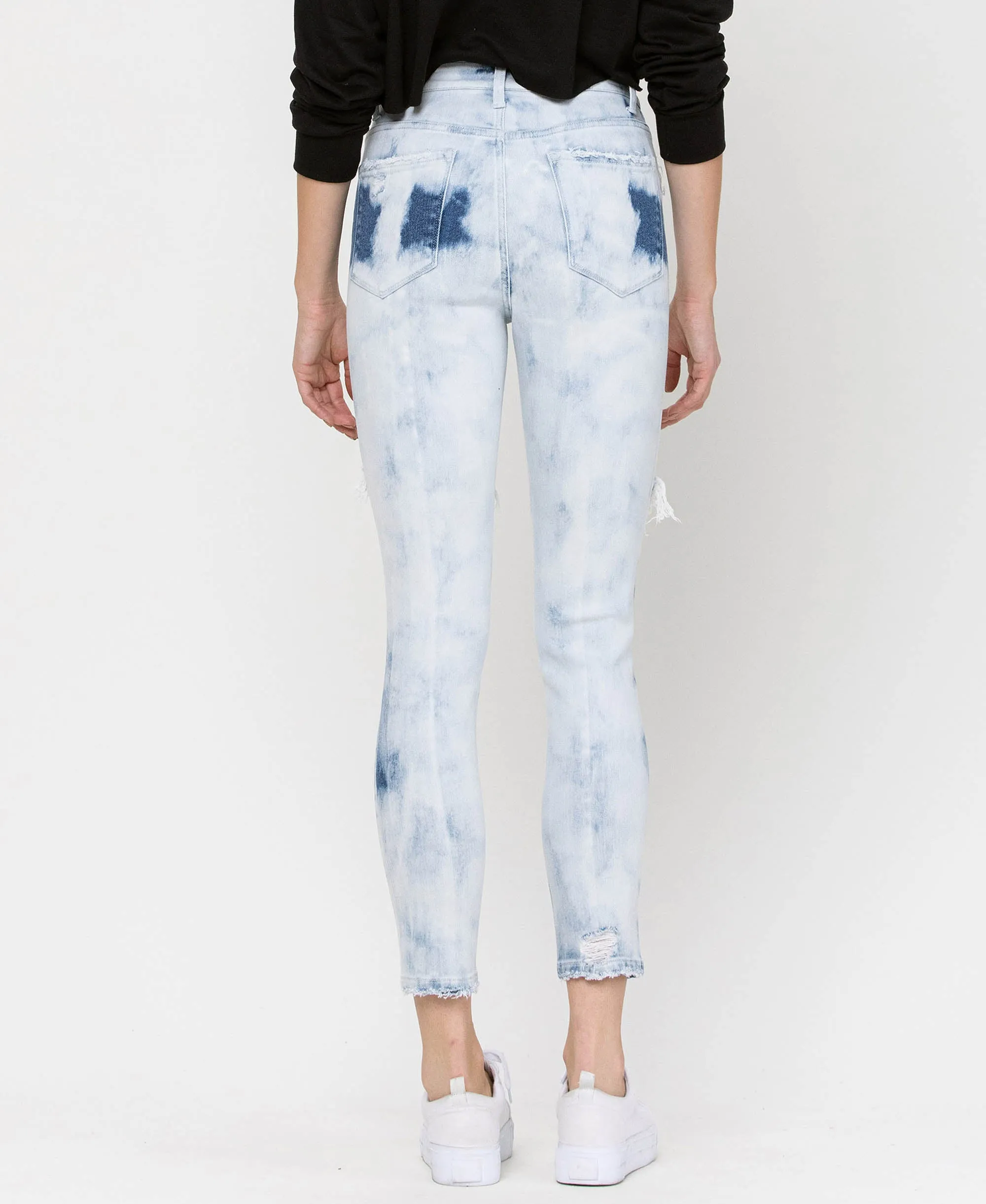 Runner - High Rise Crop Skinny Jeans