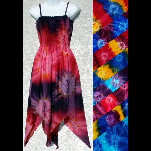 Tie-Dye Fairy Sarong Dress