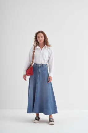 Timeless Denim Skirt