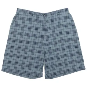 Vintage Burberry Blue Nova Check Shorts Size W32